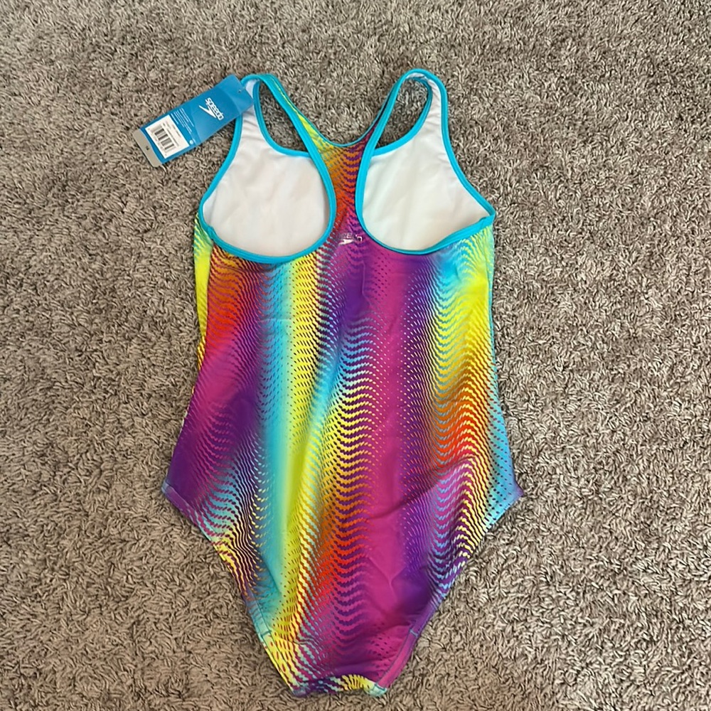 Rainbow Brights Speedo swimsuit